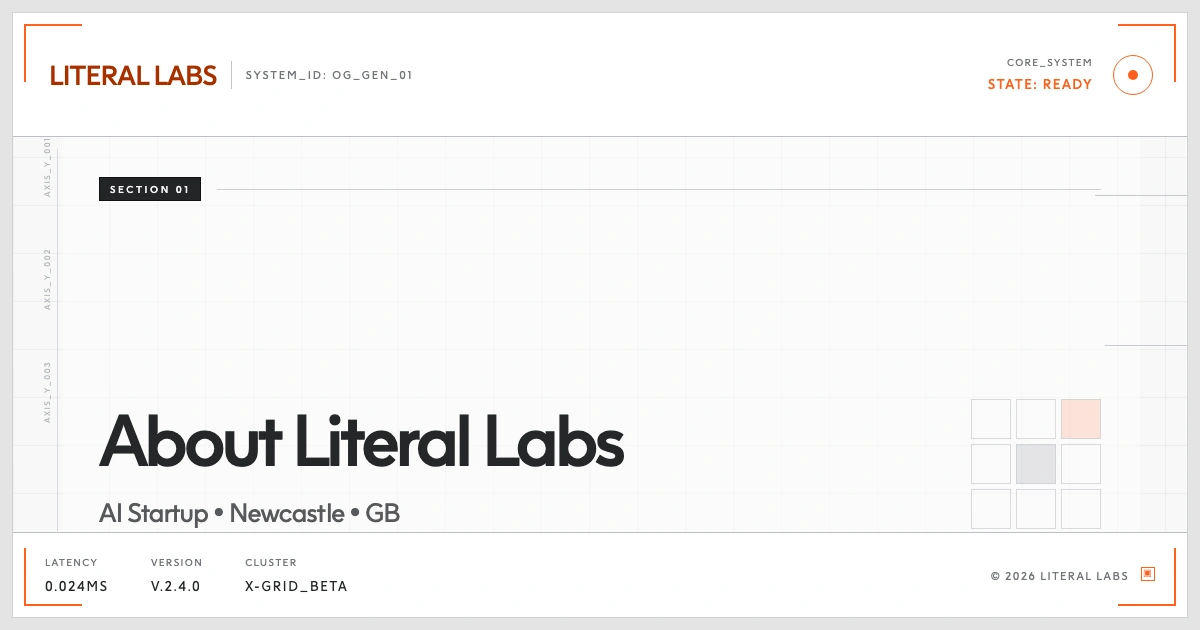 About UK AI startup Literal Labs
