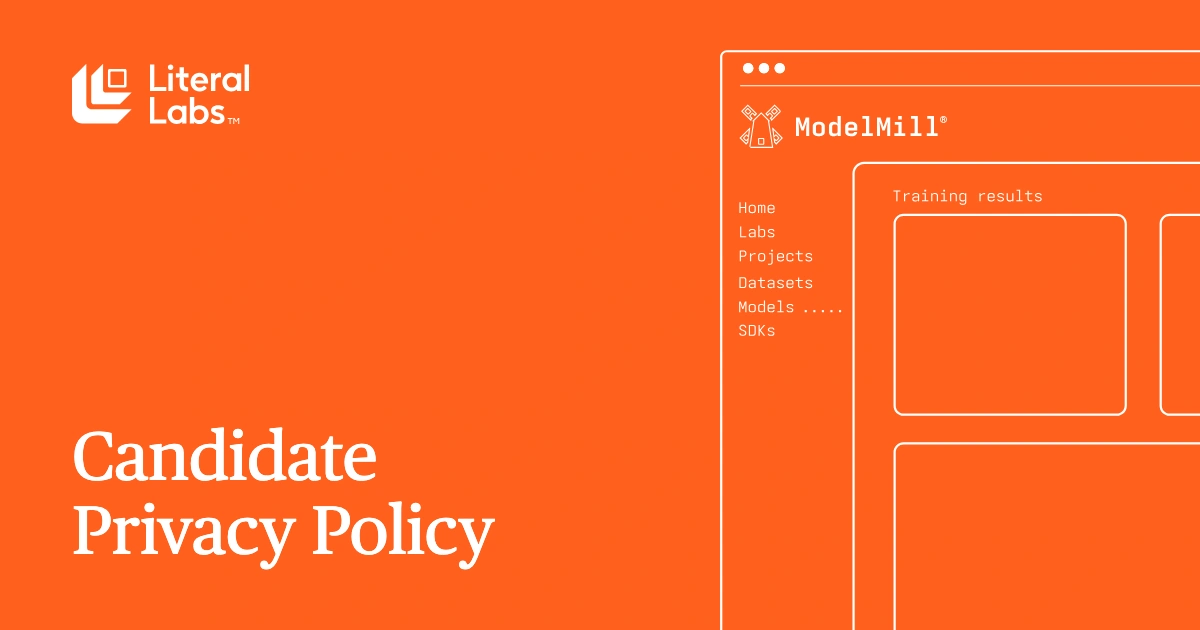 Candidate Privacy Policy - Literal Labs