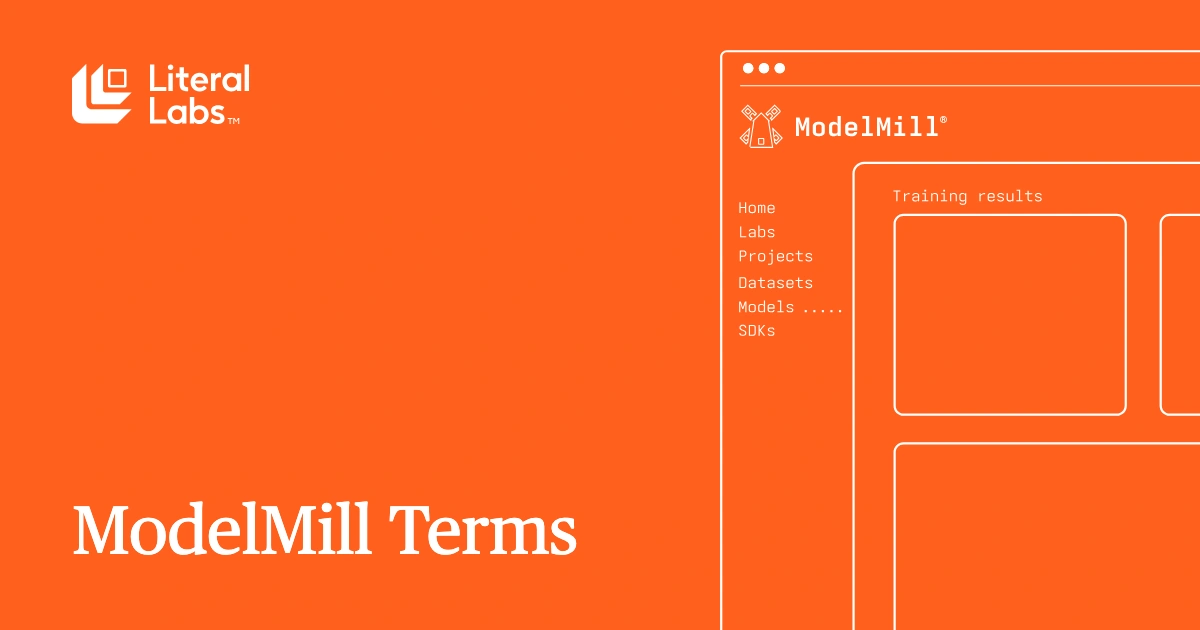 Terms and Conditions for using ModelMill