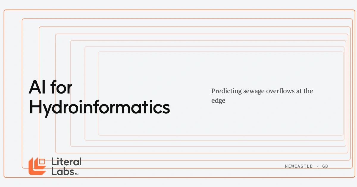 AI for Hydroinformatics - Predicting Sewage Overflows at the Edge