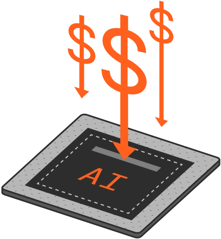 The problems of running AI with cloud-based data centres
