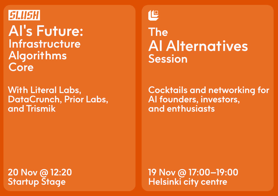 AI companies at Slush 2025