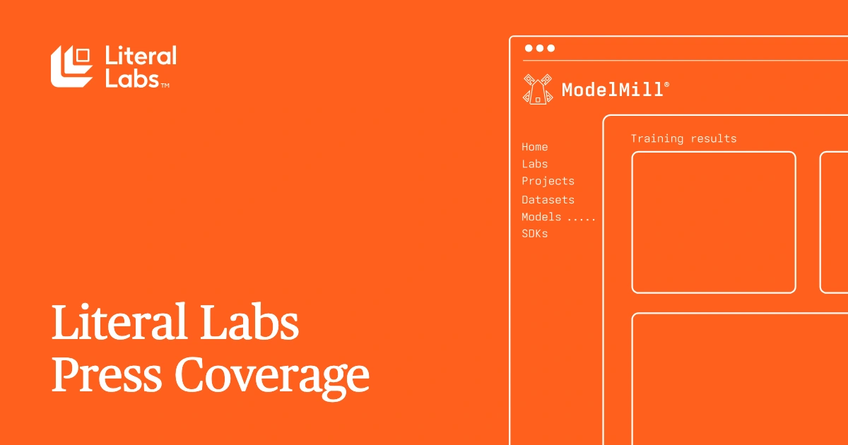 Literal Labs press and media coverage