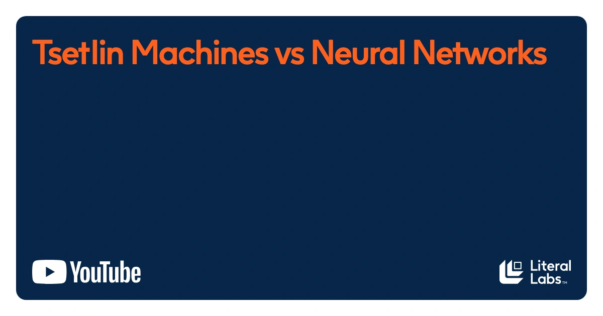 Tsetlin Machines vs Neural Networks