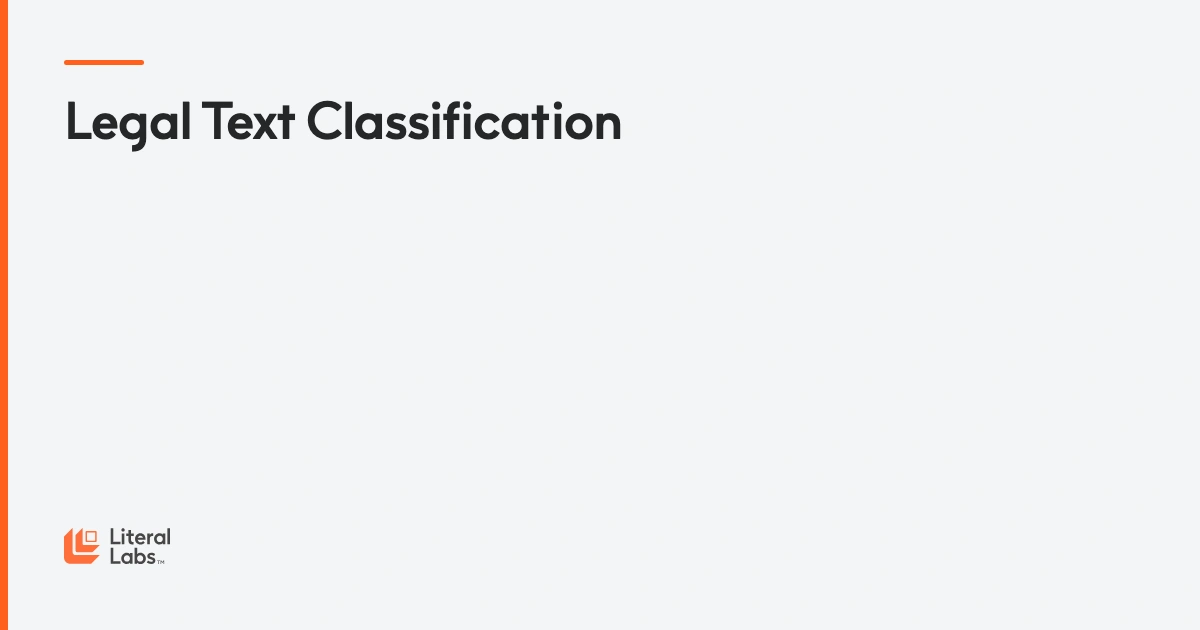 Tsetlin Machines and Legal Text Classification