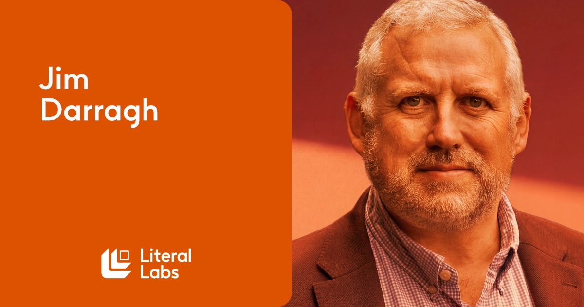 Jim Darragh appointed as Non-Executive Chairman at Literal Labs